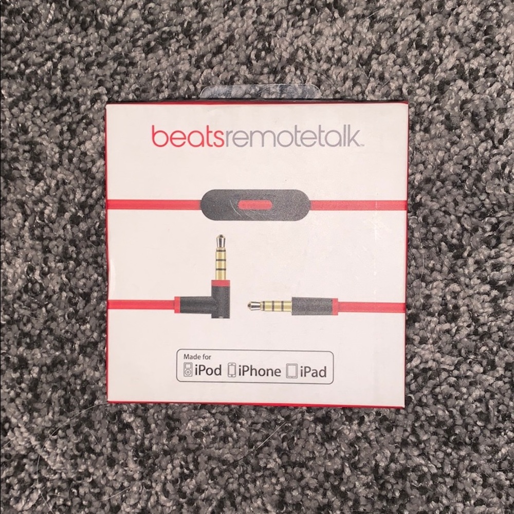 Beats remote talk (never even opened)
